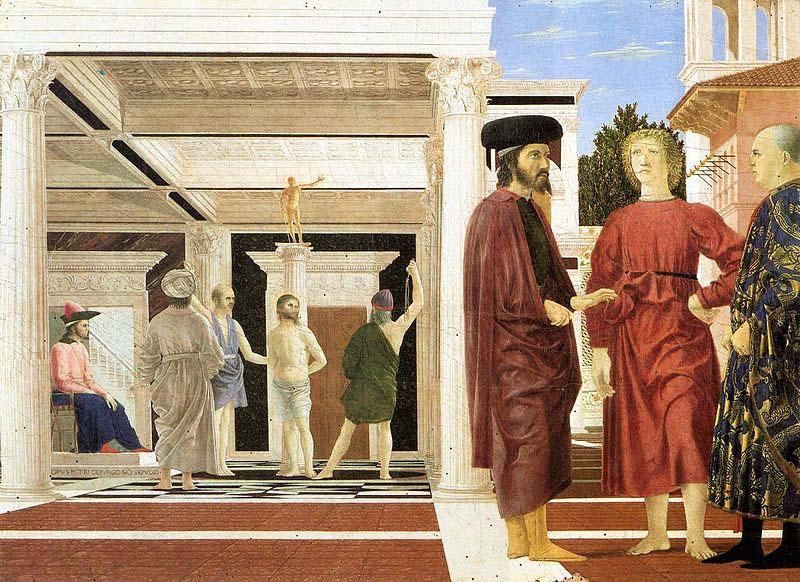 Piero della Francesca The Flagellation oil painting picture